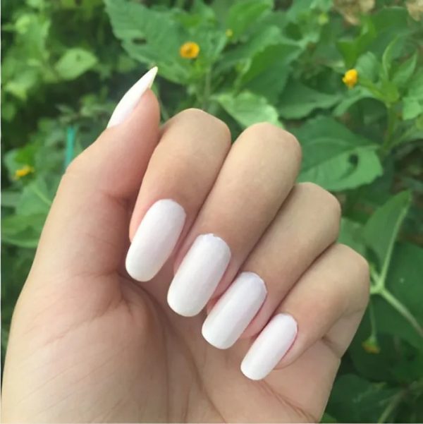 100 Nail Tips Original Natural Full Cover Acrylic Nail Tips