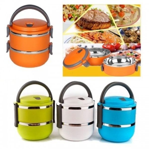 2 Layer Easy Portable Lunch Box ·non-toxic, Health And Safety