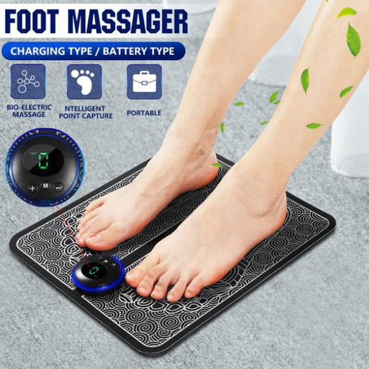 EMS Foot Massager Mat Electric USB Charging