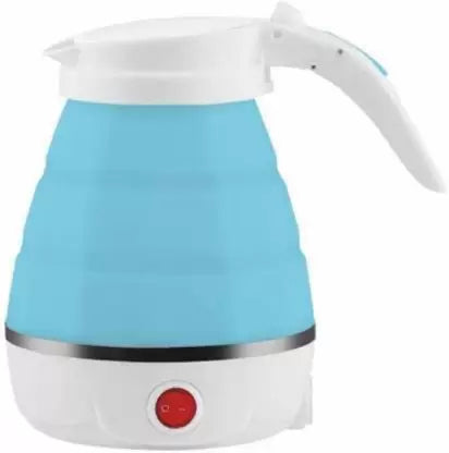 Foldable And Portable Teapot Water Heater Electric Kettle For Travel And Home Tea Pot Water Kettle Silica Gel Fast Water Boiling 600ml