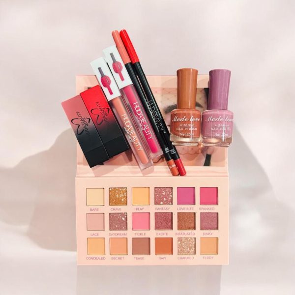 Huda Beauty Eye , Lip & Nails Makeup Deal