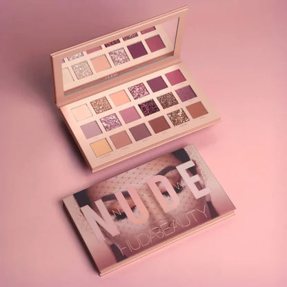 Huda Beauty Nude Eyeshadow Palette (18 Colors Eyeshadow Palette)