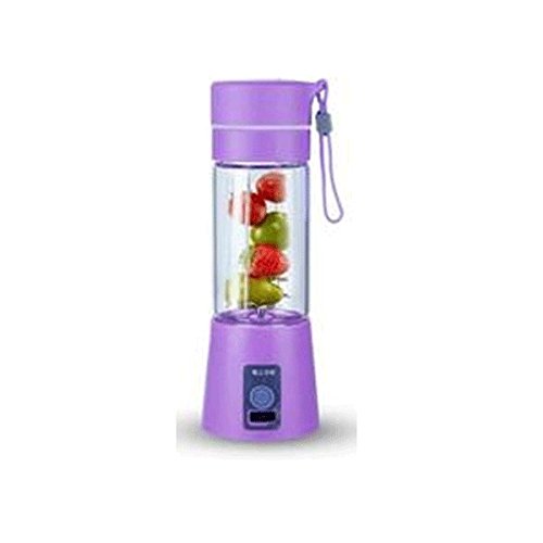 Juicer Portable Outdoor Juicing Cup Home Mini Cordless Crushed Ice Machine Usb Charging Fruit Vegetable Blender 6 Blades (20000 Mh Battery)