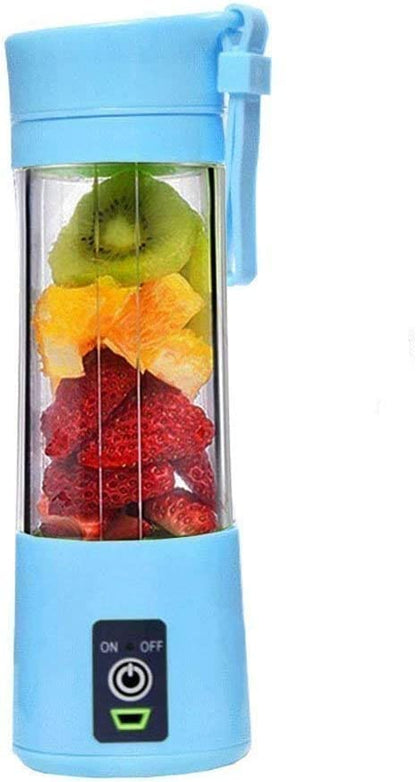 Juicer Portable Outdoor Juicing Cup Home Mini Cordless Crushed Ice Machine Usb Charging Fruit Vegetable Blender 6 Blades (20000 Mh Battery)