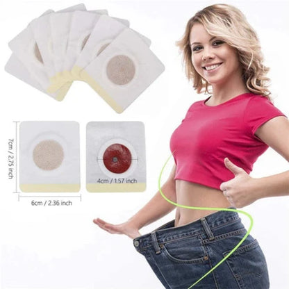 (pack Of 30) Slim Herbal Patches Body Belly Waist Cellulite Burner Lose Weight Stickers