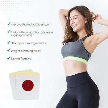 (pack Of 30) Slim Herbal Patches Body Belly Waist Cellulite Burner Lose Weight Stickers