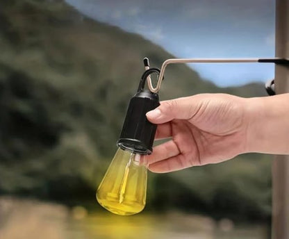 Rechargeable Led Lamp Bulb, Emergency Camping Lights With Clip Hook,waterproof Type C Charging